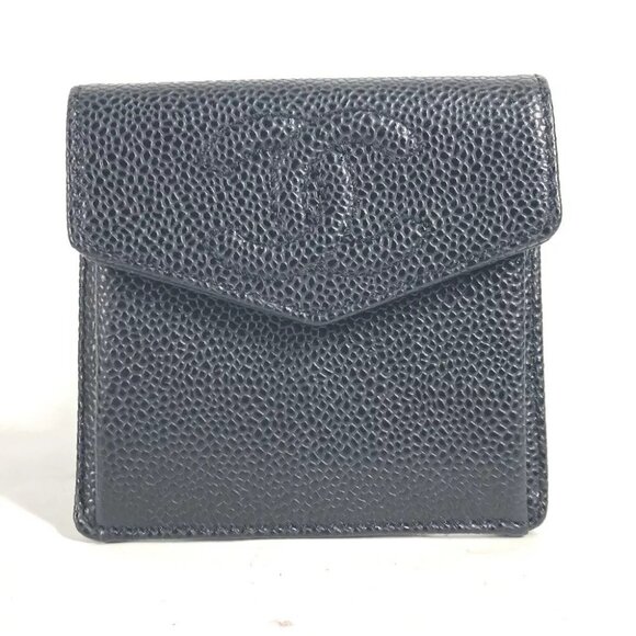 CHANEL A13233 CC CC Mark Wallet Coin Compartment Compact Wallet coin purse - Picture 2 of 13